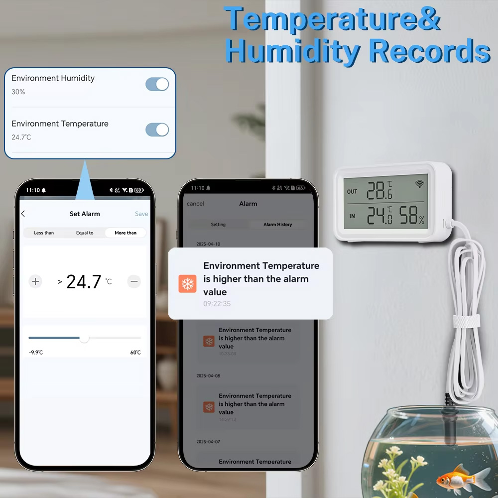 External Waterproof Probe Temp - Digital Hygrometer Probe ulasan dan harga