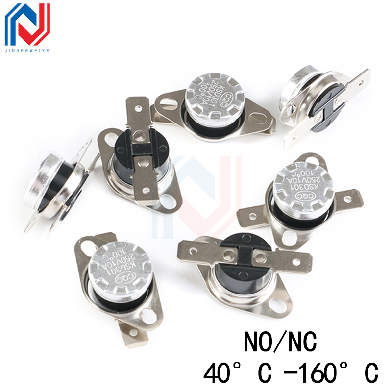 2Pcs KSD301 250V 10A 40~160 De - Ceramic Heat Emitter ulasan dan harga