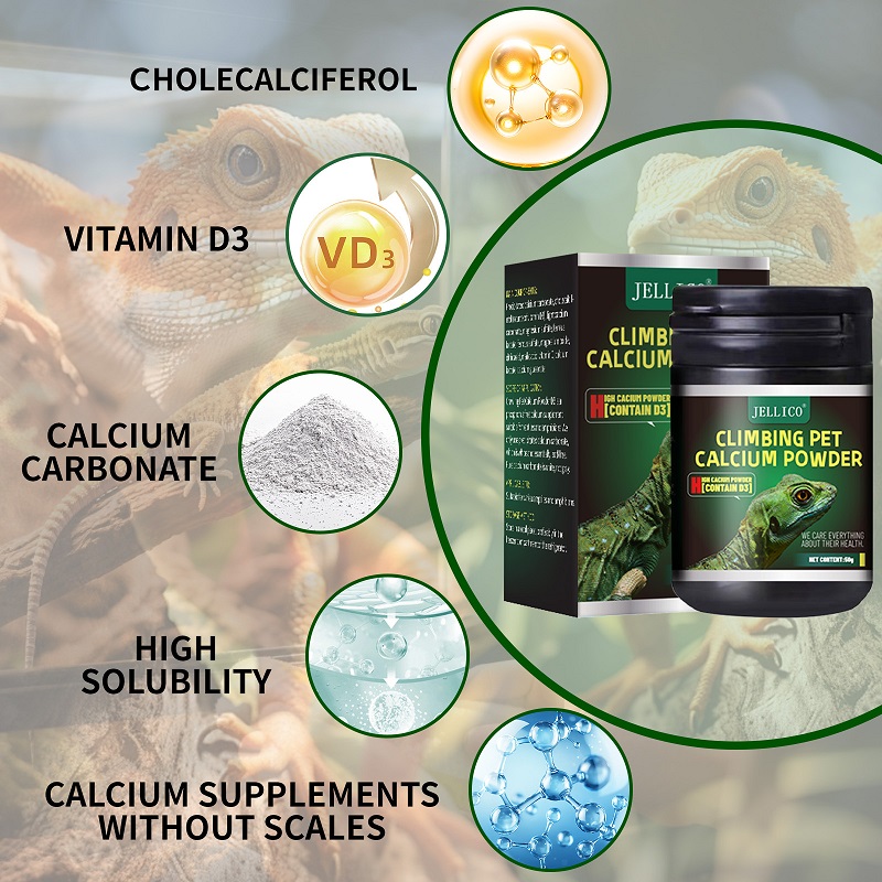Crawling Pet Vitamin D3 Calciu - Vitamin D3 Reptile ulasan dan harga