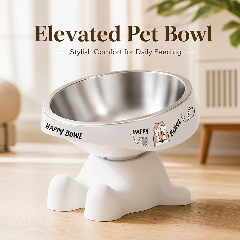 Cute Elevated Pet Bowl, Raised - Royal Canin Food Medium ulasan dan harga